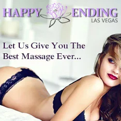 Las Vegas massage advertisement